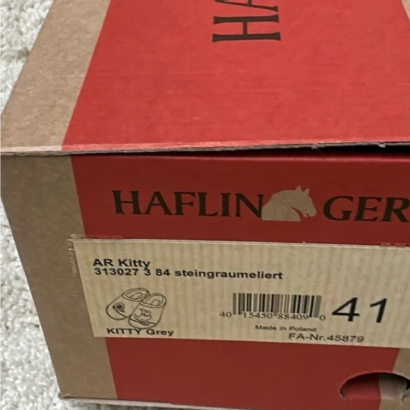 Haflinger Gray Women's Slippers - Picture 13 of 13